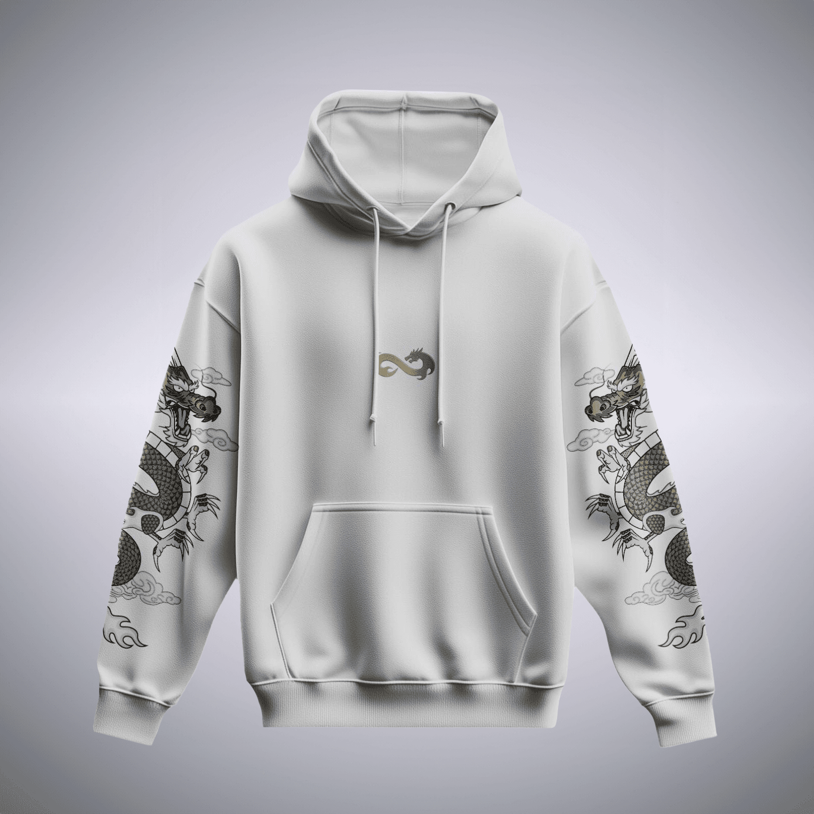 Eternal Fire Always The One White Hoodie