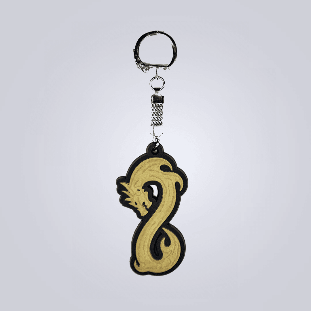Eternal Fire 2025 Gold Keychain