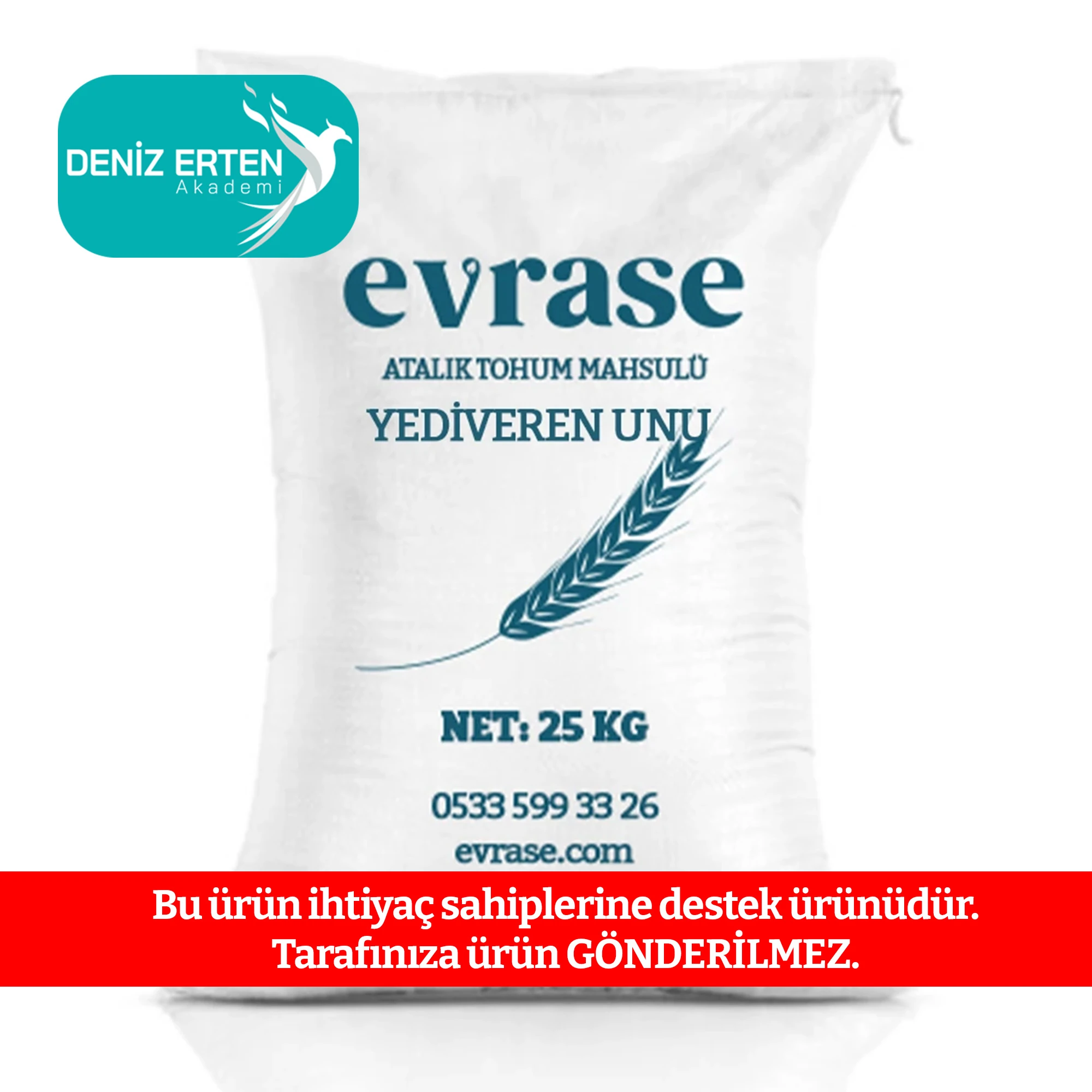 Tam Buğday Unu (25kg İhtiyaç Sahiplerine Destek Unu)