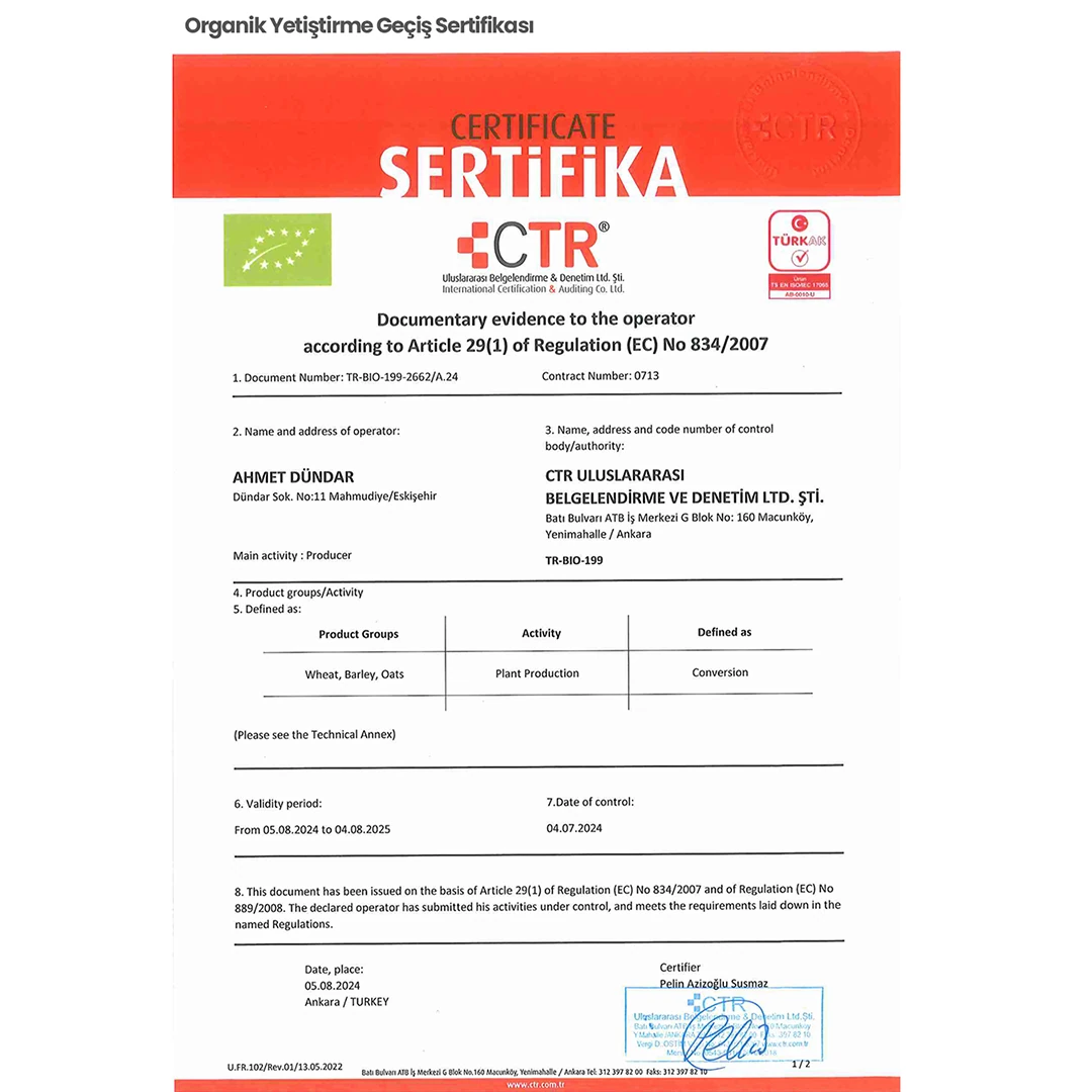 Atalık Tam Buğday Unu Paketi 