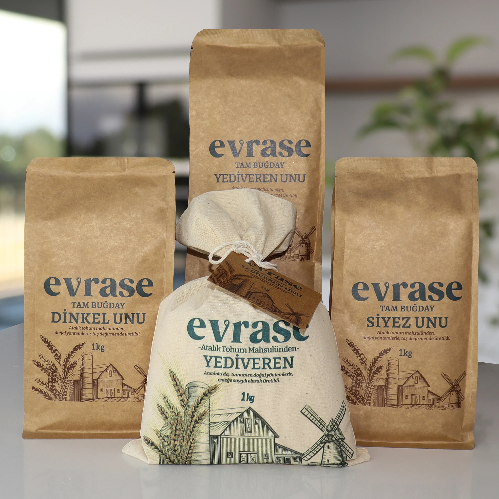 Atalık Tam Buğday Unu Paketi 