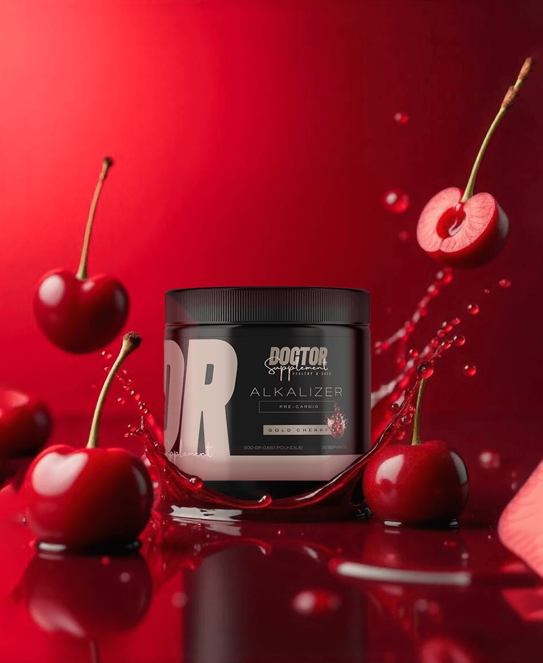 GOLDEN ALKALIZER 300 GR 30 SERVİS CHERRY AROMALI