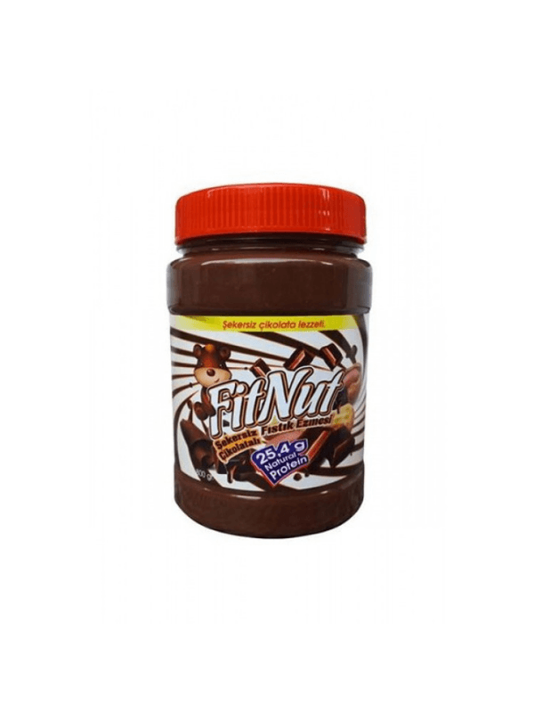 FitNut Şekersiz Çikolatalı Fıstık Ezmesi (800gr)