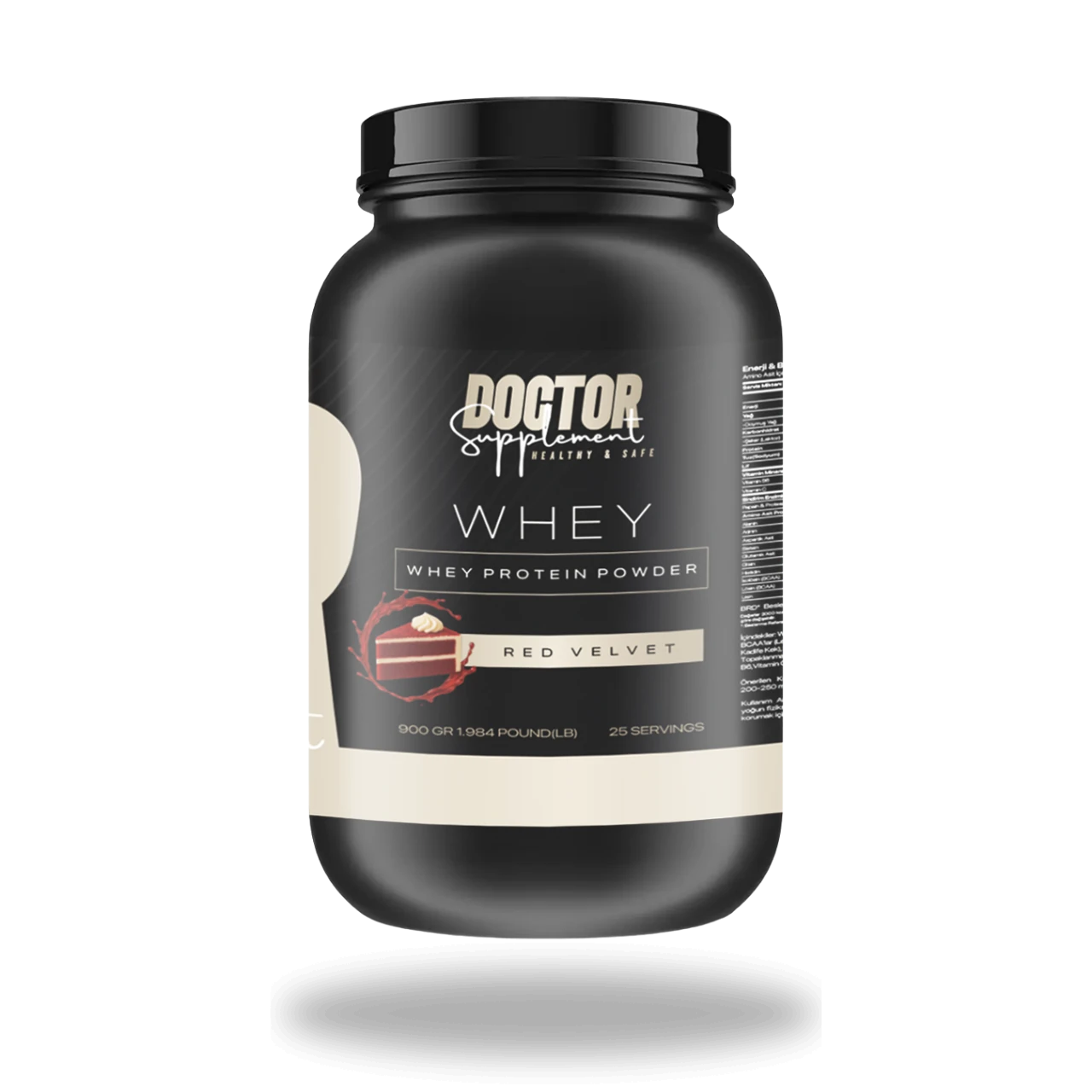 WHEY 900 GR 25 SERVİS RED VELVET 