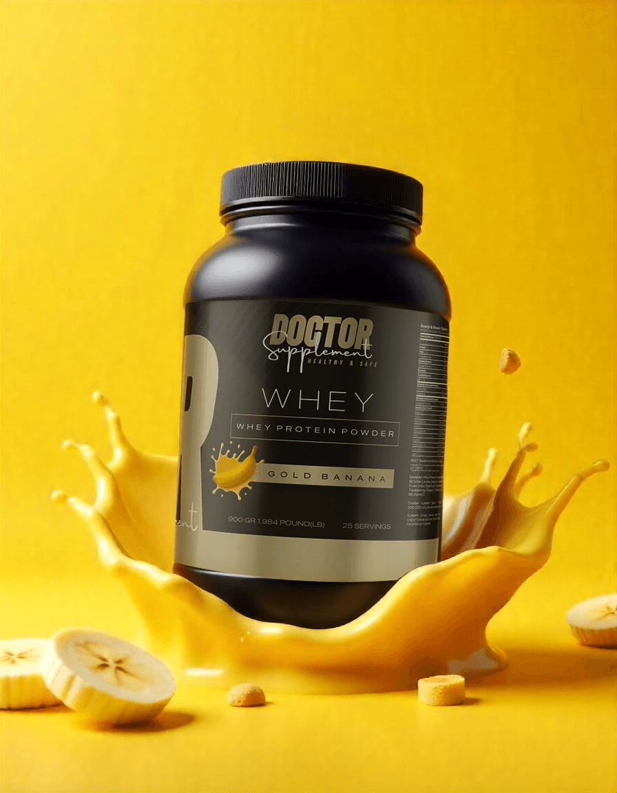 GOLDEN WHEY 900 GR 25 SERVİS MUZ AROMALI