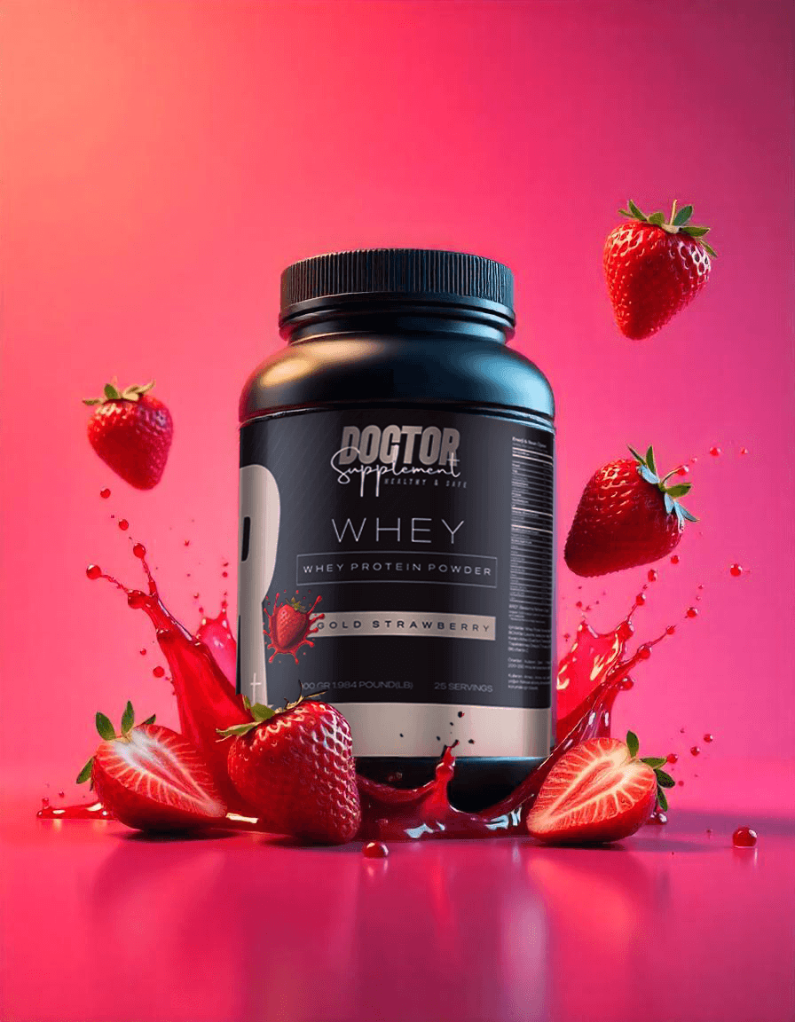 GOLDEN WHEY 900 GR 25 SERVİS ÇİLEK AROMALI