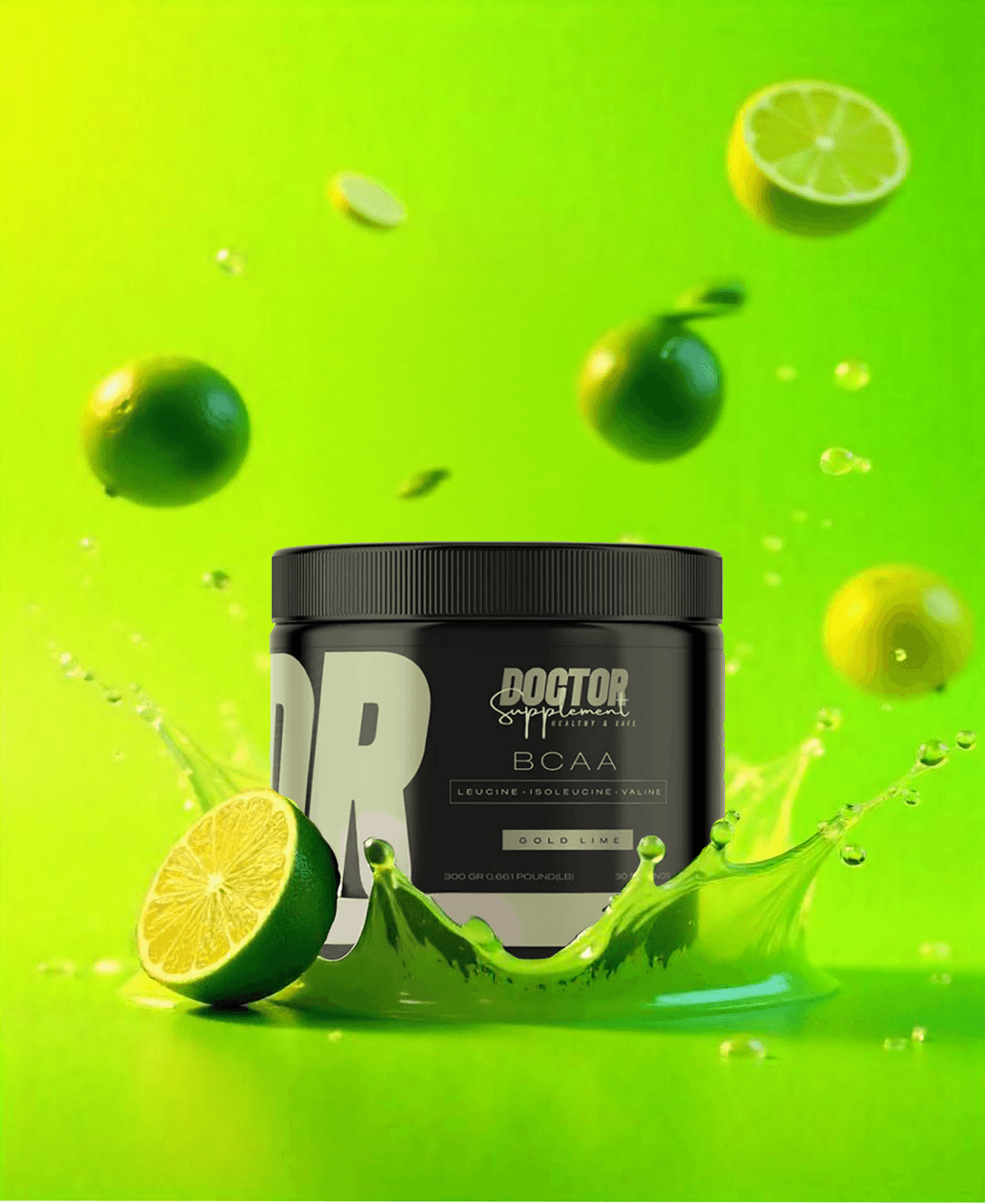 GOLDEN BCAA 300 GRAM 30 SERVİS COOL LİME AROMALI