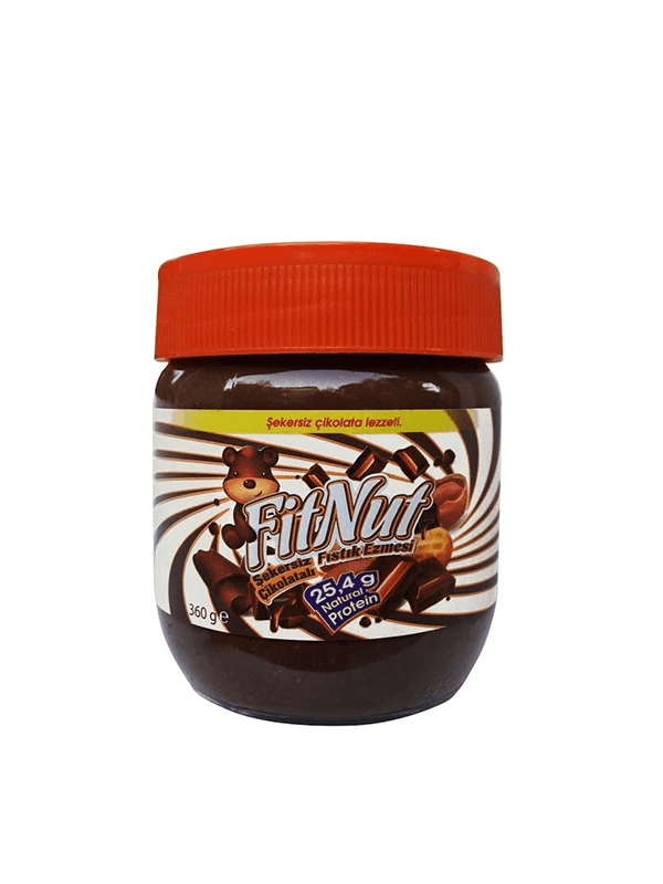 FİTNUT ŞEKERSİZ FISTIK EZMESİ (360GR)