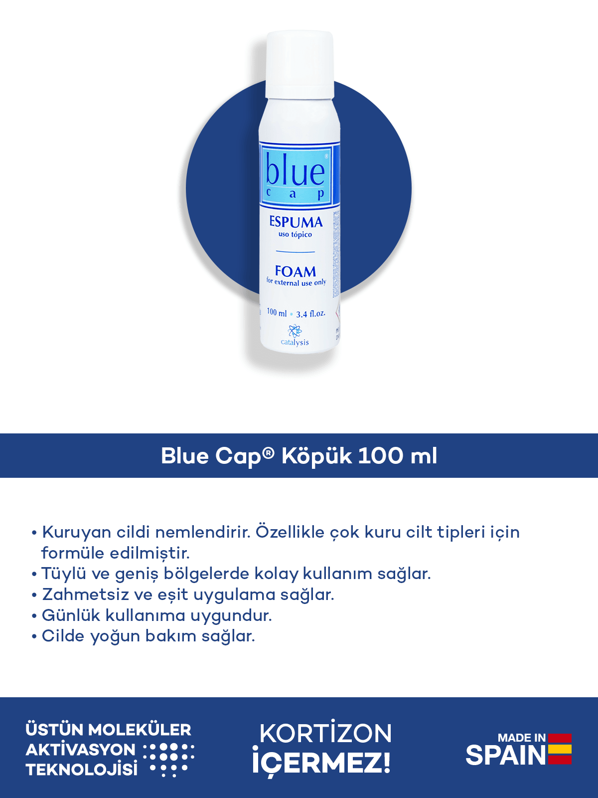 Blue Cap® Köpük 100 ml