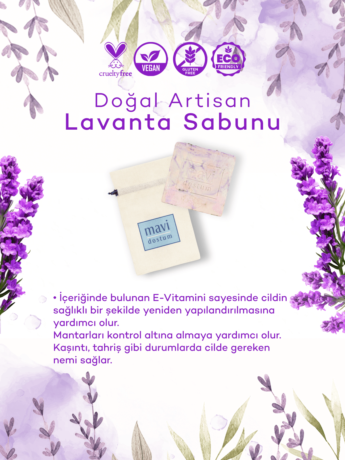 Artisan Lavanta Yağı Sabunu