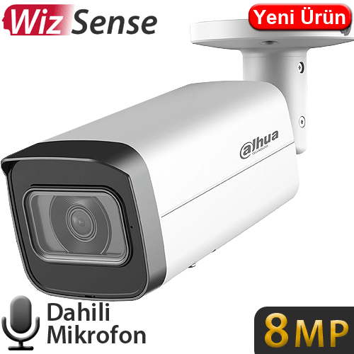 Dahua IPC-HFW2841T-AS-0360B 8MP H265+ Sesli