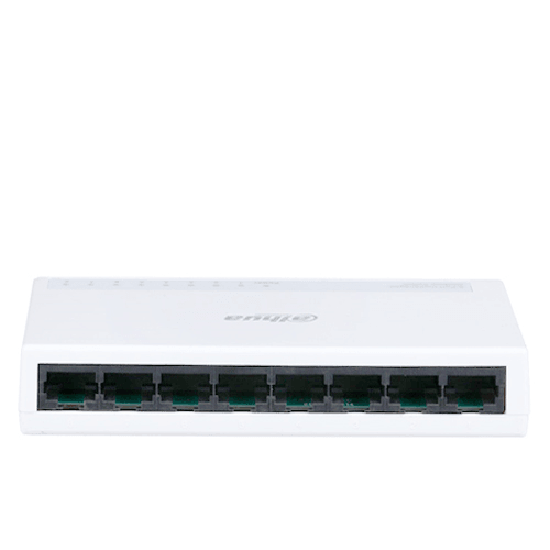 Dahua PFS3008-8ET-L-V2 ) 8 Port 10/100 L2 Ethernet Switch