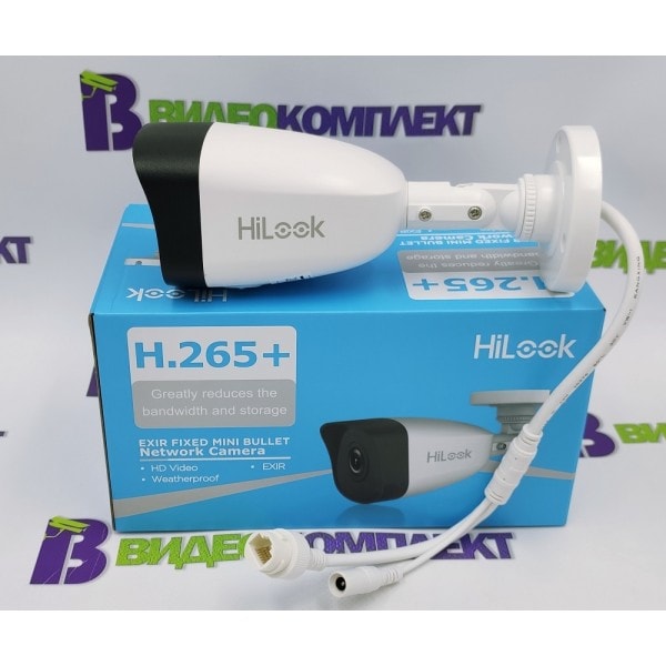 Hikvision Hilook IPC-B121H-F H265+ 2MP 1080P 4MM Poe IP Bullet
