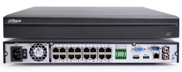 Dahua NVR4216-16P-4KS2/L H265+ 16 Kanal 16 Poe 4K NVR