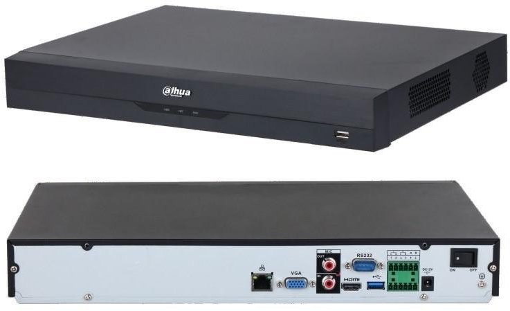 Dahua Dahua NVR5232-EI 32 Kanal H265+ 2 HDD 4K NVR Kayıt Cihazı