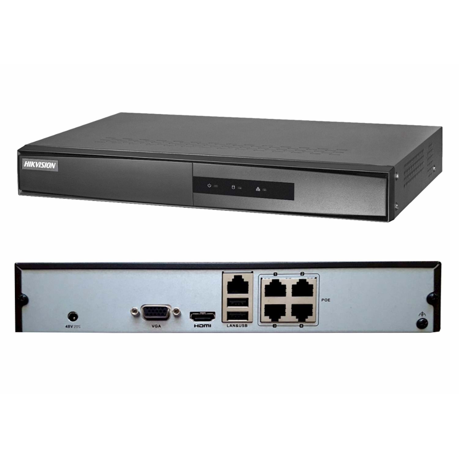 Hikvison Haikon  DS-7104NI-Q1/4P/M 4 Kanal Poe NVR Kayıt Cihazı
