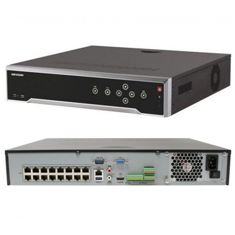 Hikvision DS-7732NI-K4/16P 4K 32 Kanal H265+ 16 Poe Portlu 4HDD