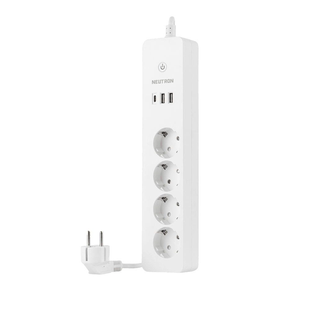 Neutron NTL-SW07 Wifi Akıllı Akım Korumalı 4lü Priz