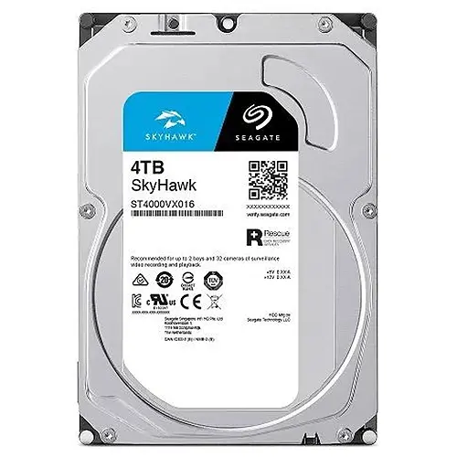 SEAGATE SKYHAWK 4TB Orjinal 7/24 GÜVENLİK HARDDİSKİ