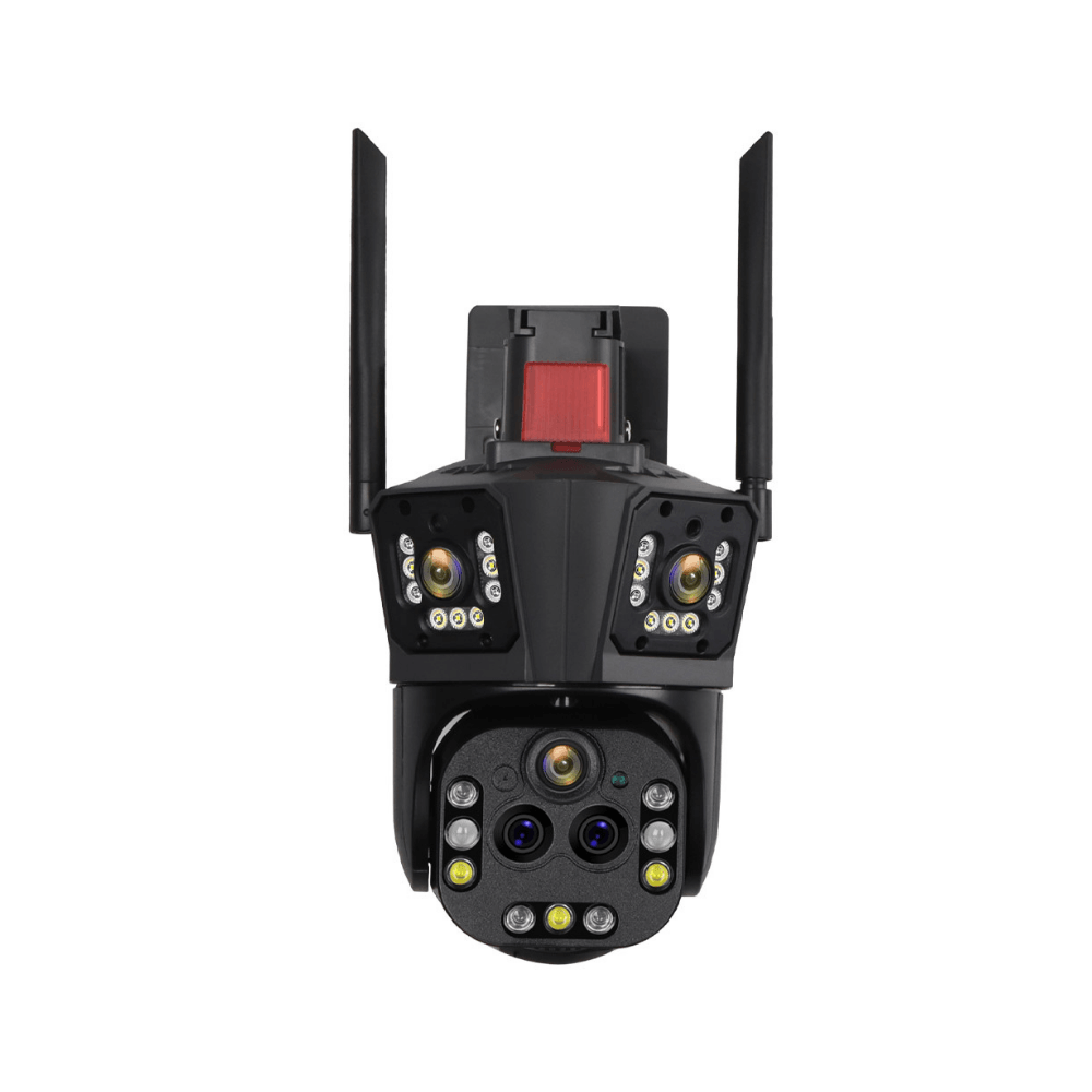 8K 4 Adet 4MP Çok Lensli 20X PTZ Wifi Otomatik Takipli IP Kamera