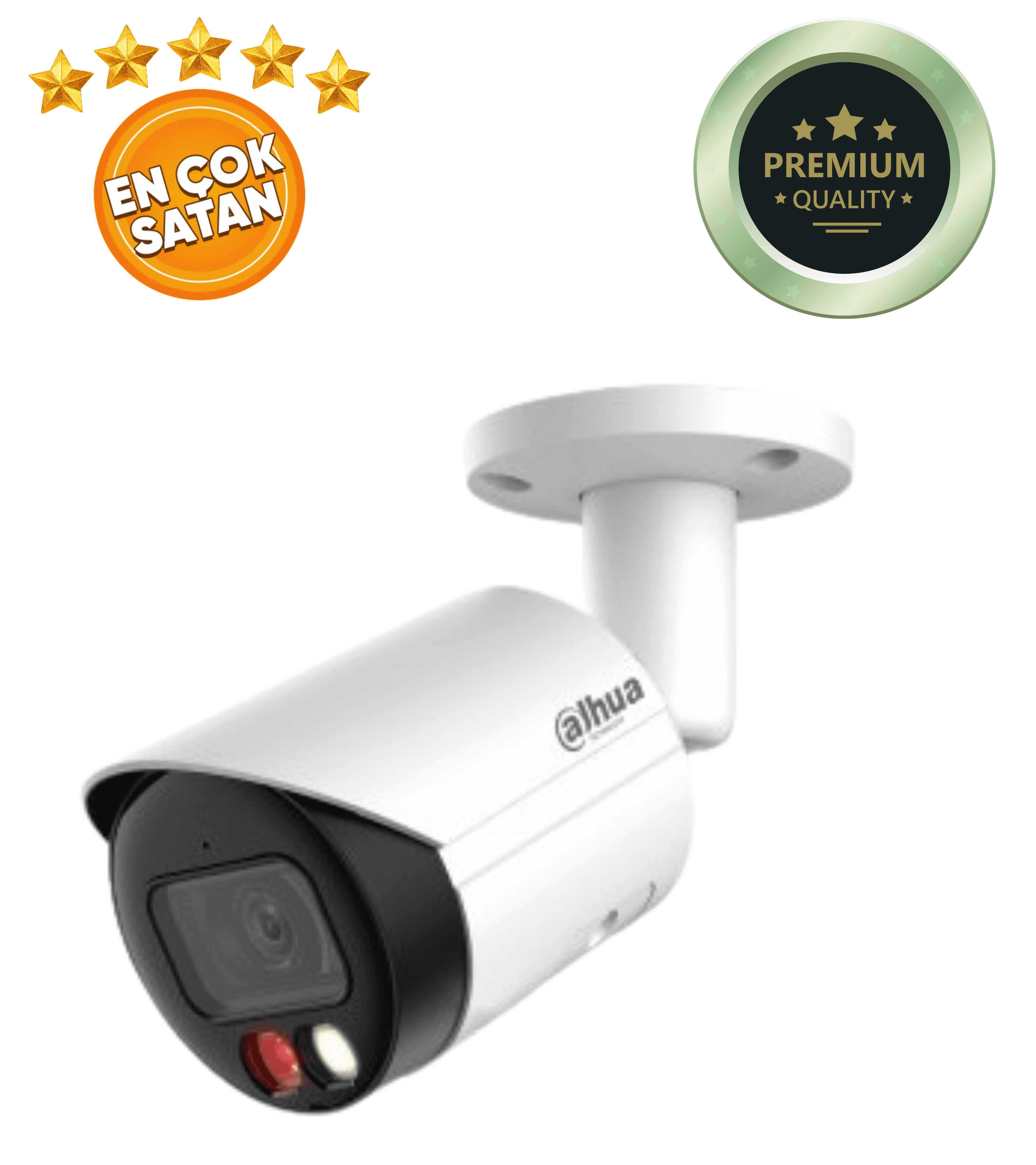 Dahua IPC-HFW2449S-S-IL-0360B Sesli Full Color