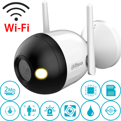 Dahua F2C-PV 2MP 1080P Renkli Sesli Çift Yönlü Konuşmalı Wifi
