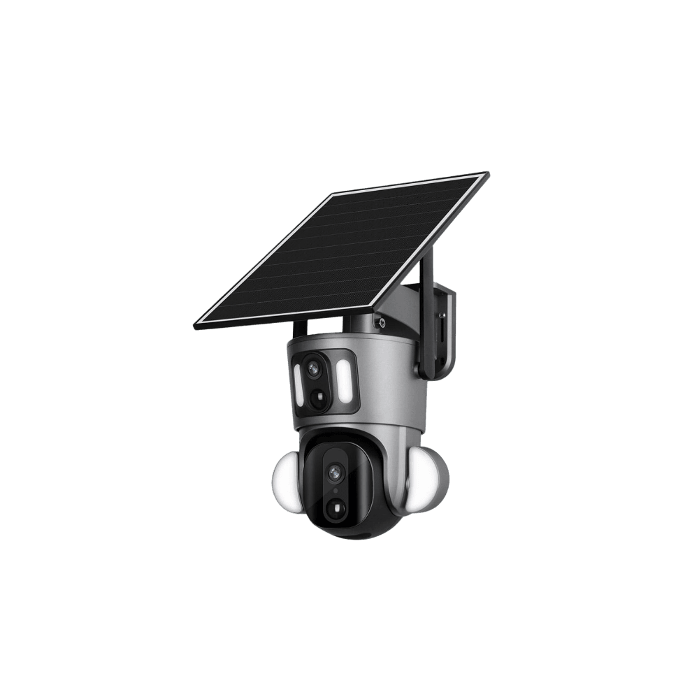 CN-415G 4G Solar 2K 4MP Çift Kameralı İnsan Takipli Solar