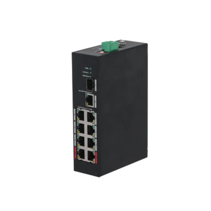 Dahua PFS3110-8ET-96-V2 8-Port PoE Switch (Yönetilmeyen)