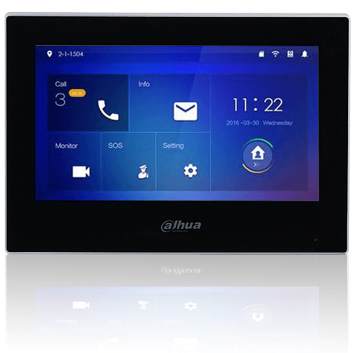 Dahua VTH2621G-P 7 Inc Daire içi Dokunmatik Monitör
