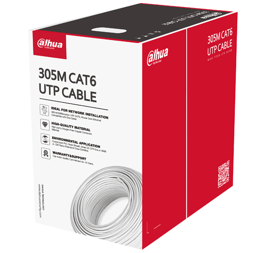 Dahua PFM923I-6UN-C Full Bakır CAT6 Kablo
