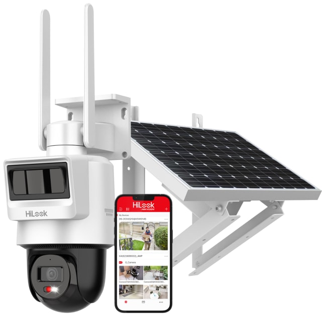 Hikvision Hilook PTZ-N2C400I-K-4G-C05S10 4MP Renkli 4G Solar