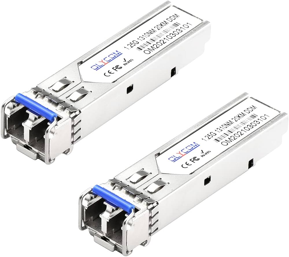 SFP Gigabit Single Mode Dual Fiber 20Km Alıcı-Verici