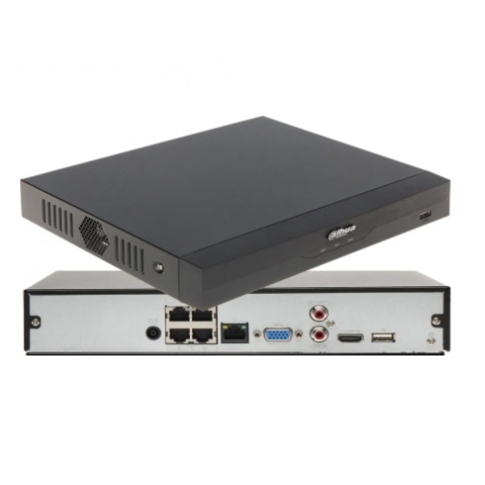 Dahua NVR2104HS-P-4KS3 4 Kanal 4K Akıllı Nvr Kayıt Cihazı