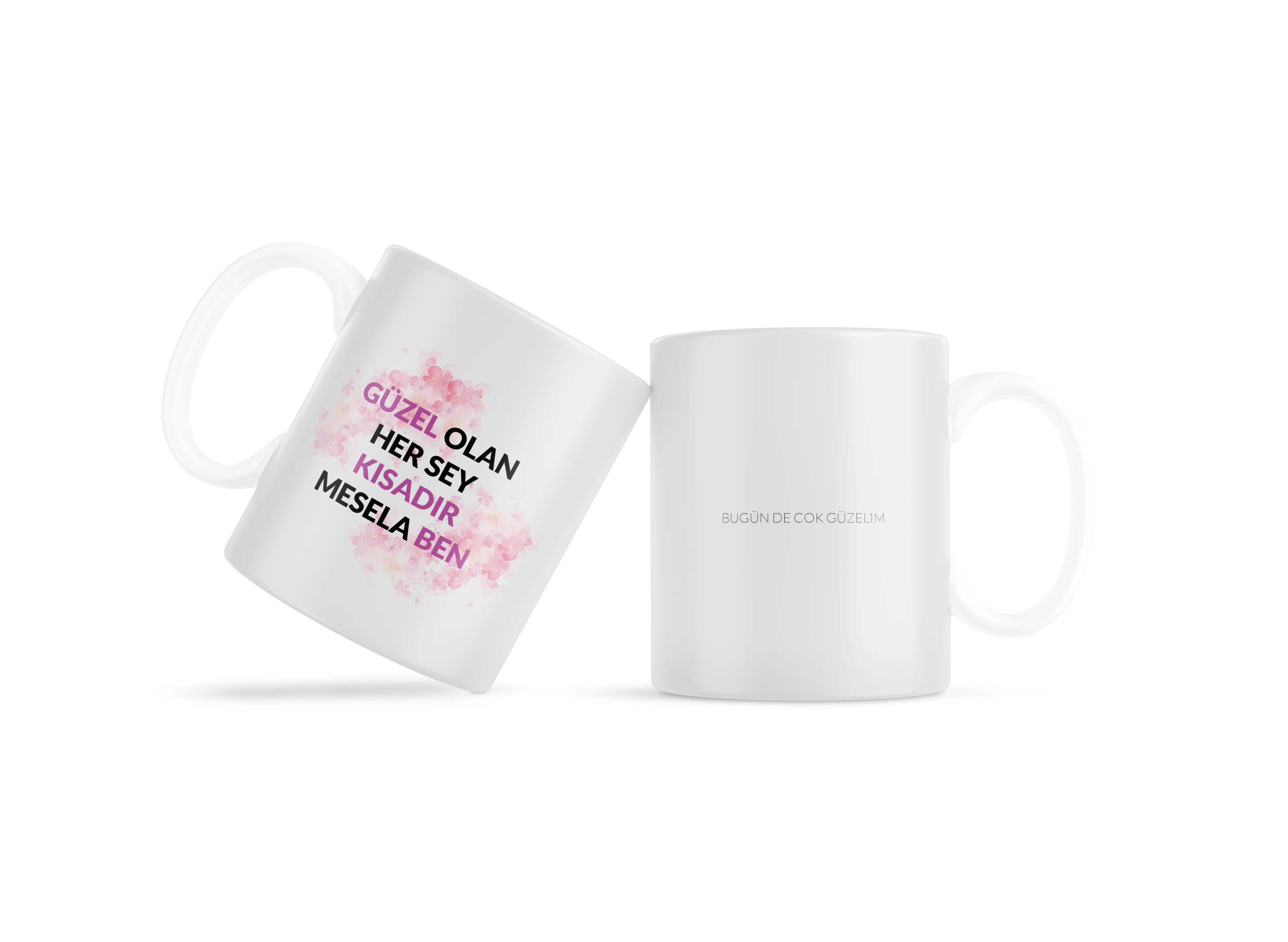 Güzel Olan Her Şey Kısadır Kupa bardak