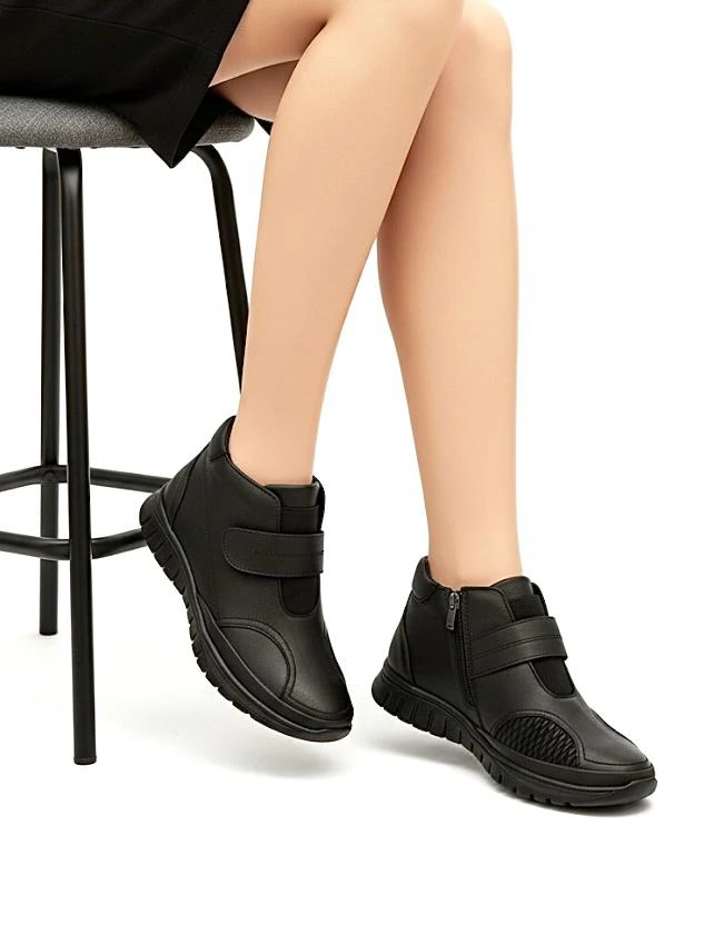 Mira Ortopedik Kadın Deri Bot