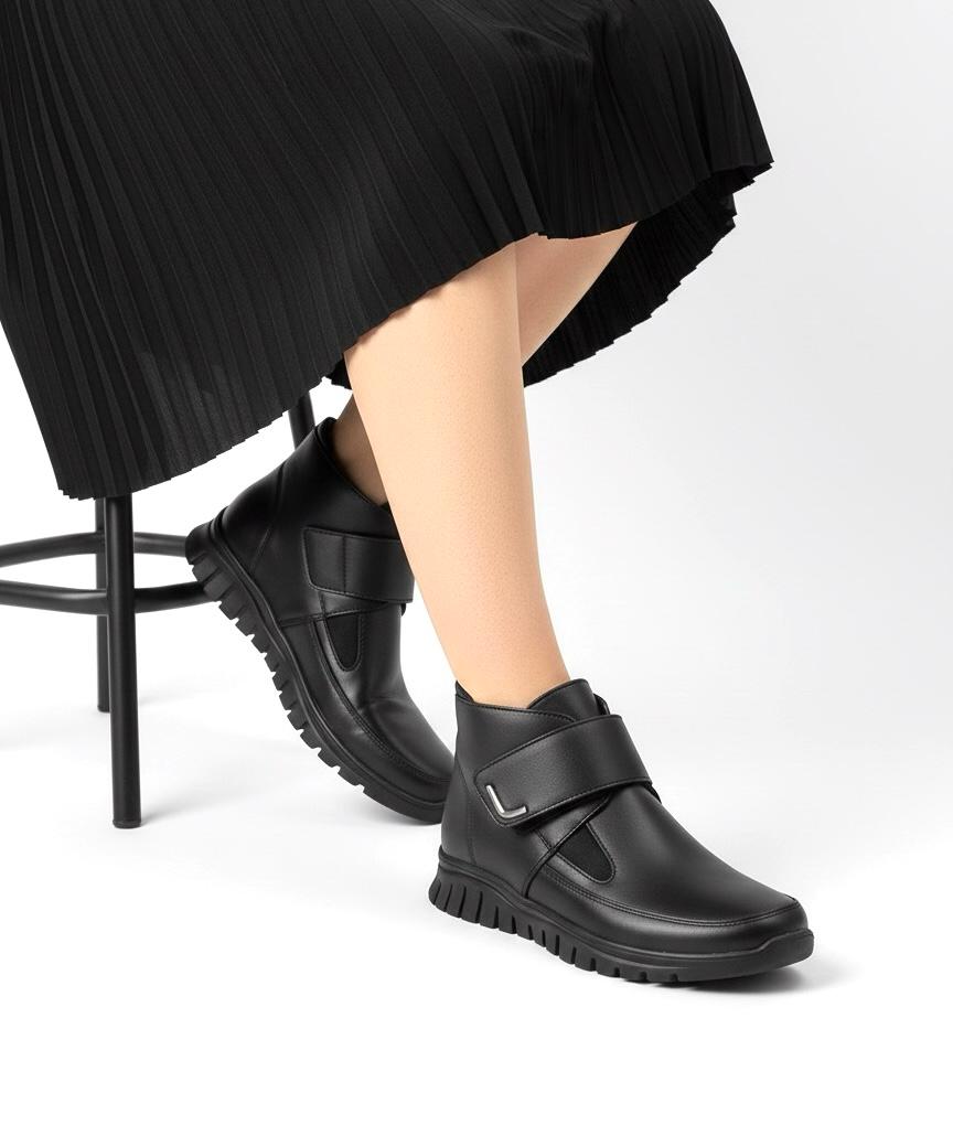 Mira Kadın Ortopedik Deri Bot