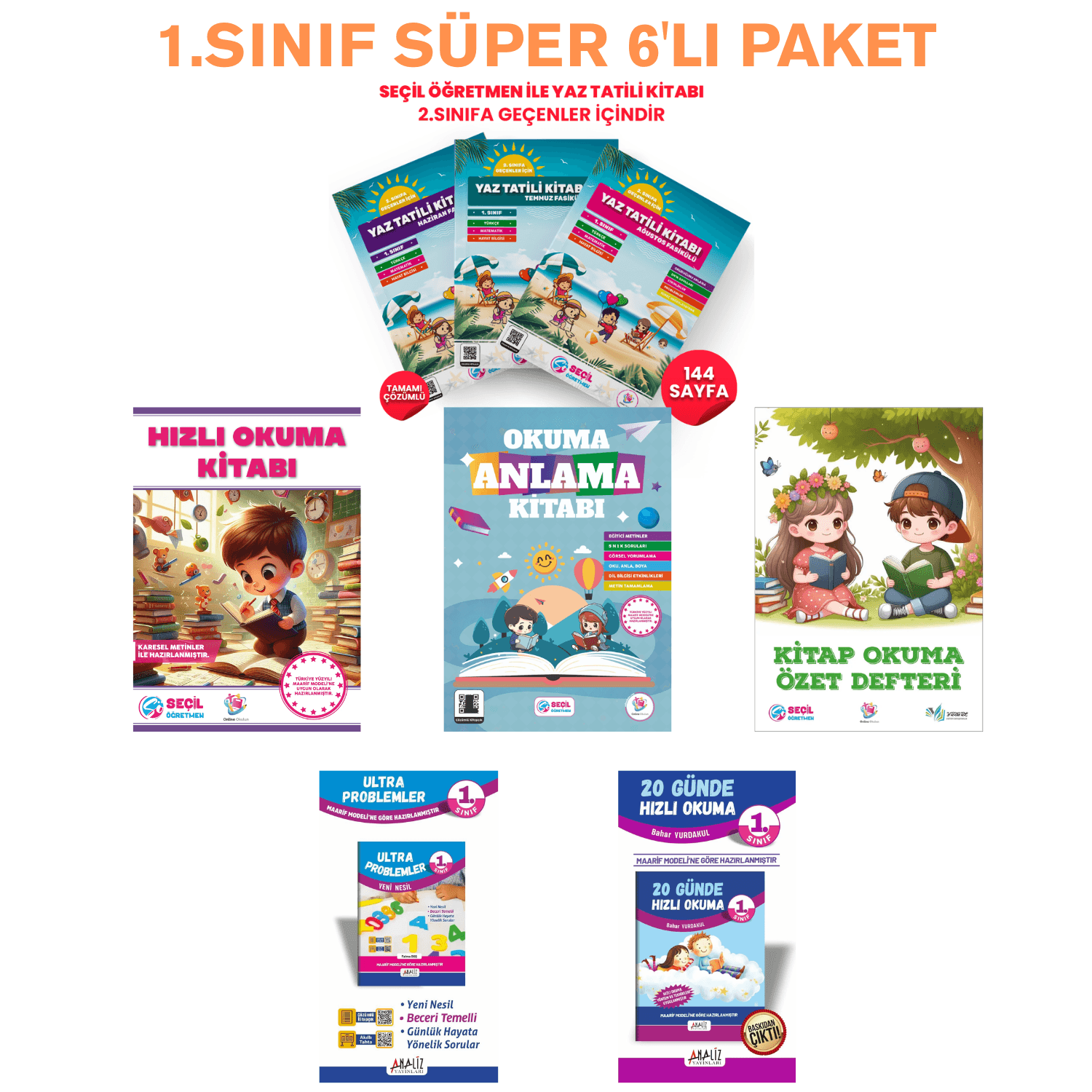1.Sınıf Süper Altılı Paket