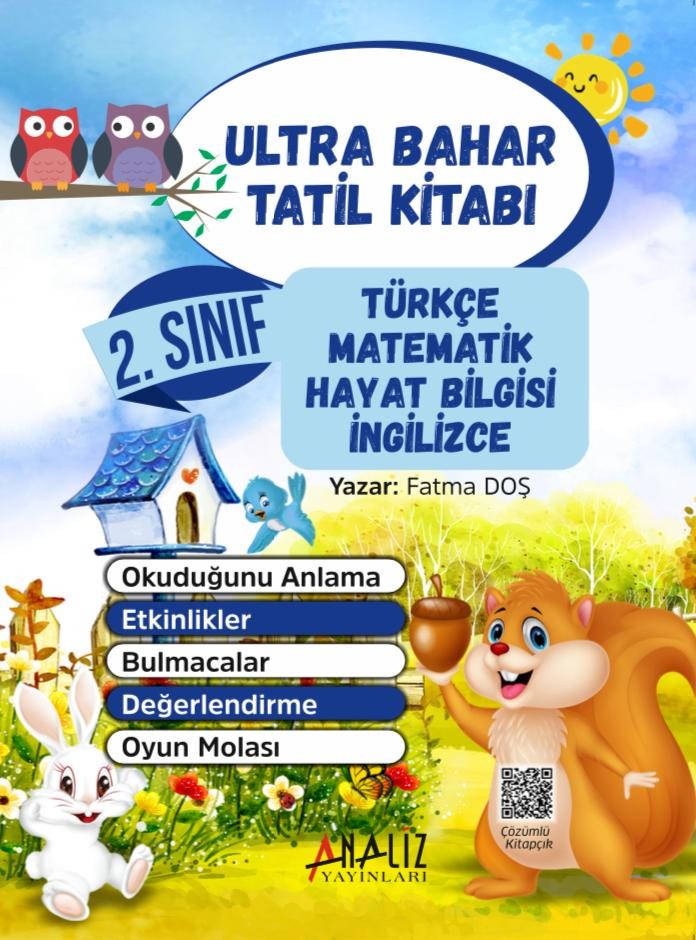 Analiz 2.Sınıf Ultra Bahar Tatil Kitabı