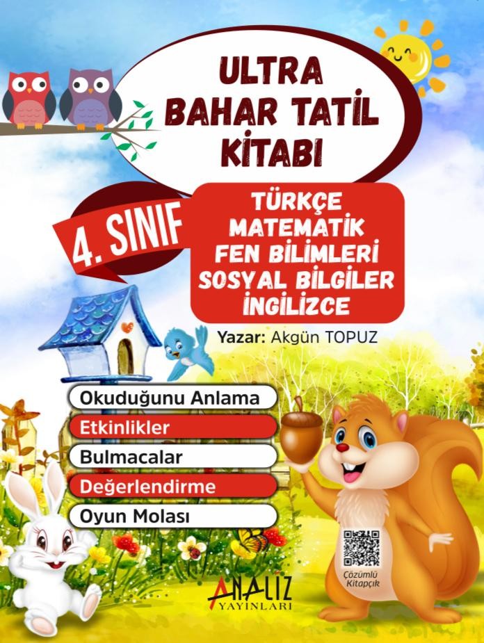 4.Sınıf Ultra Bahar Tatili Kitabı