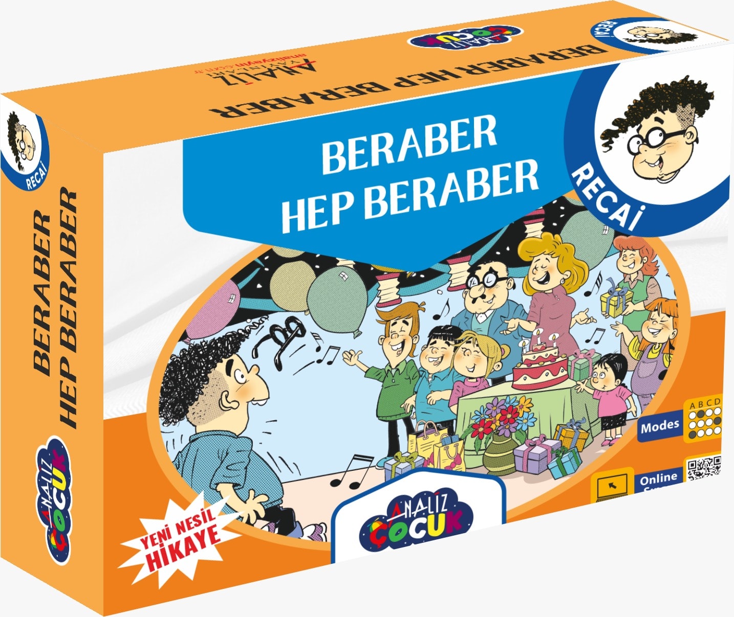 BERABER HEP BERABER (RECAİ) 10'LU HİKAYE SETİ (4.SINIF)
