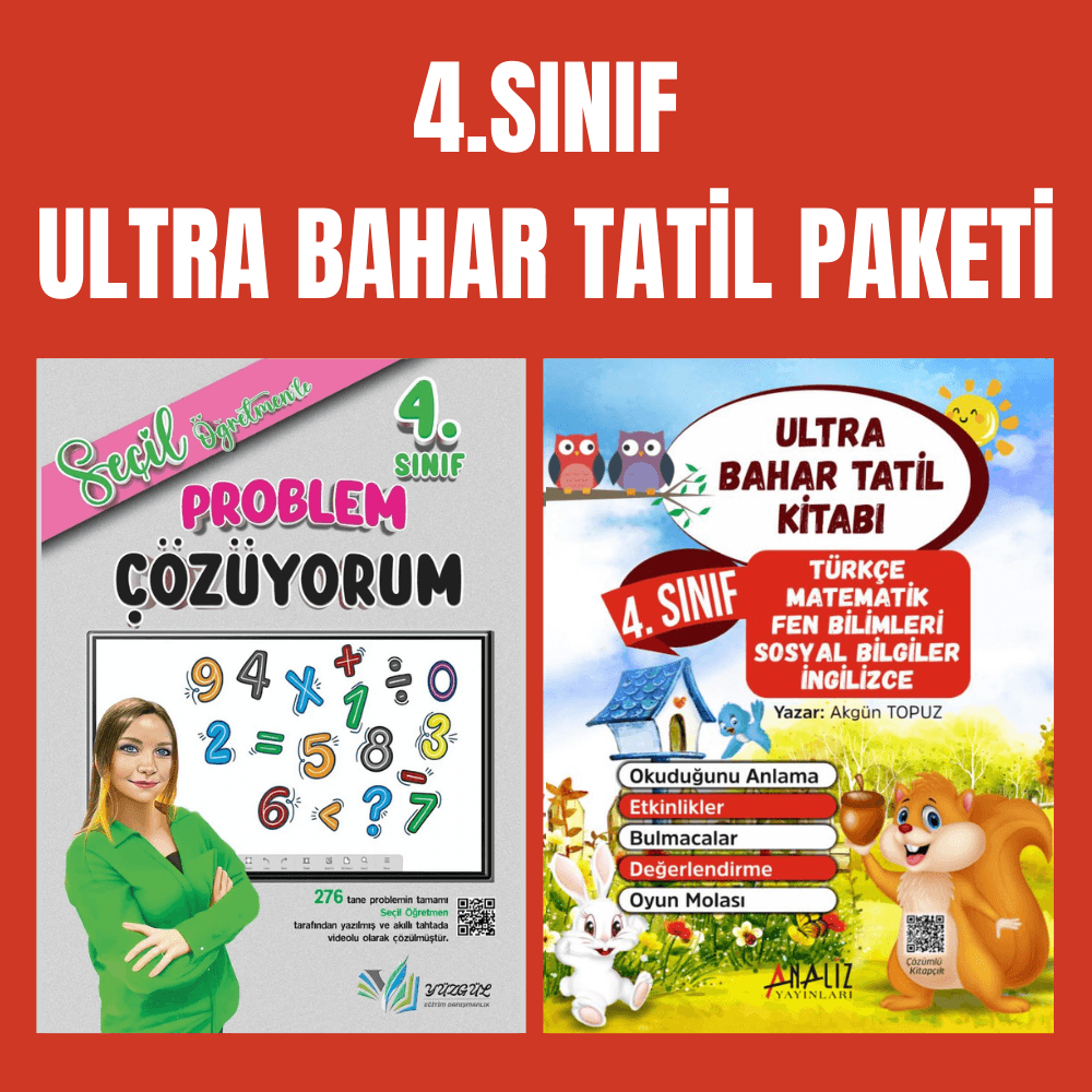 4.Sınıf Ultra Tatil Bahar Tatil Paketi