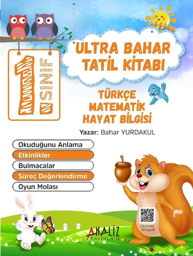 Analiz 1.Sınıf Ultra Bahar Tatil Kitabı