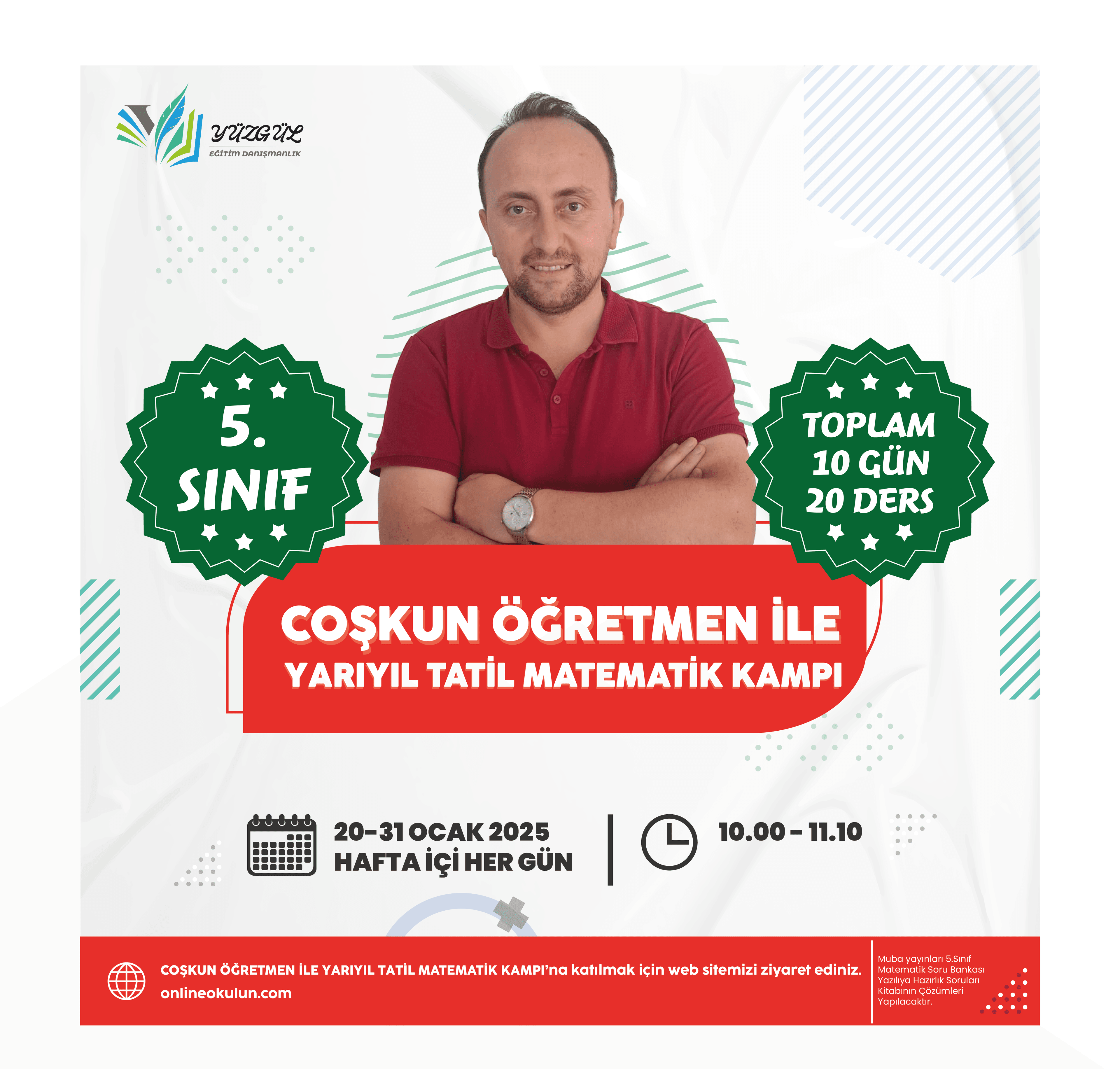 Coşkun Öğretmen İle Yarıyıl Tatili Matematik Kampı 5.Sınıf