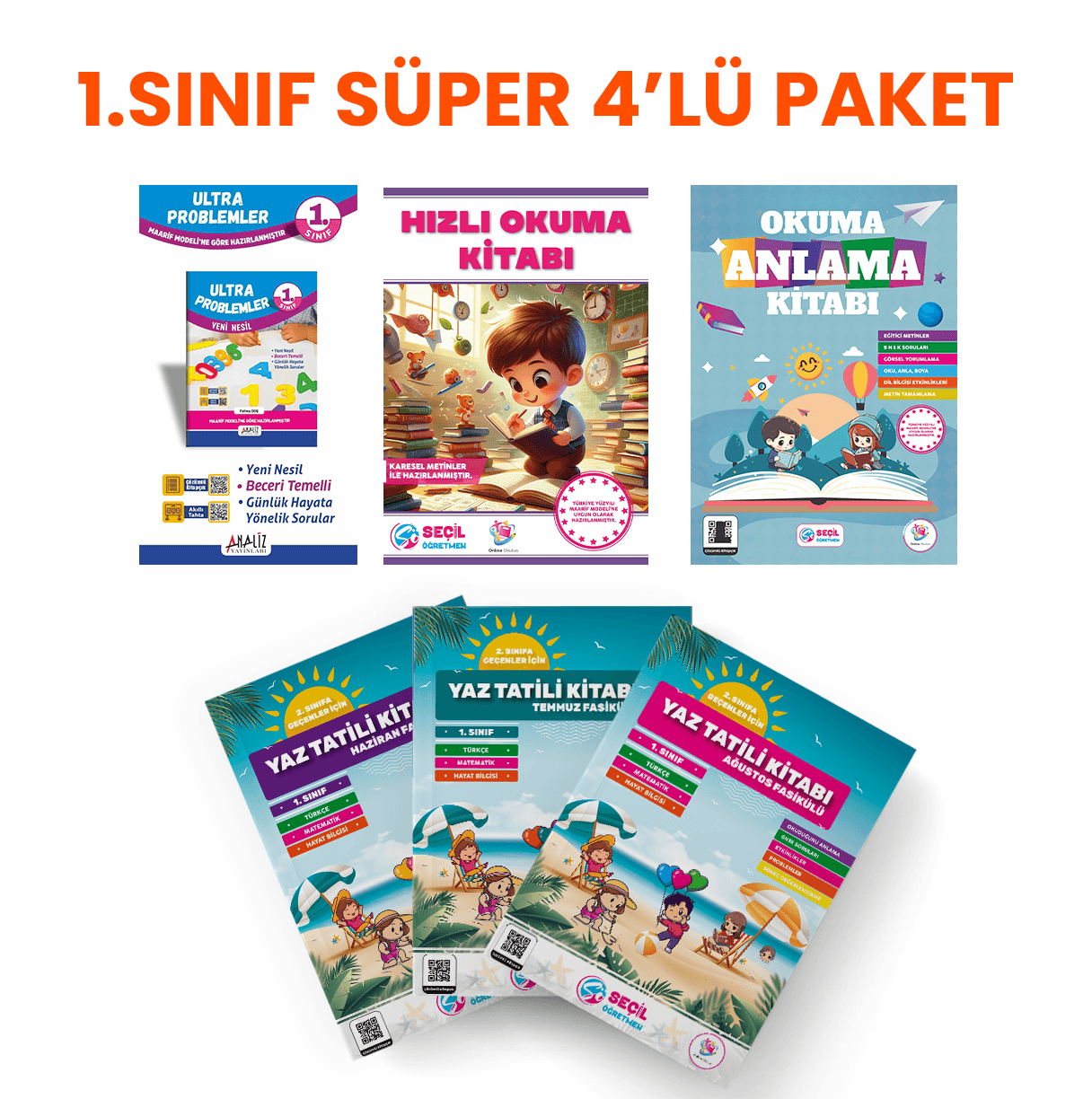 1.Sınıf Süper Dörtlü Paket