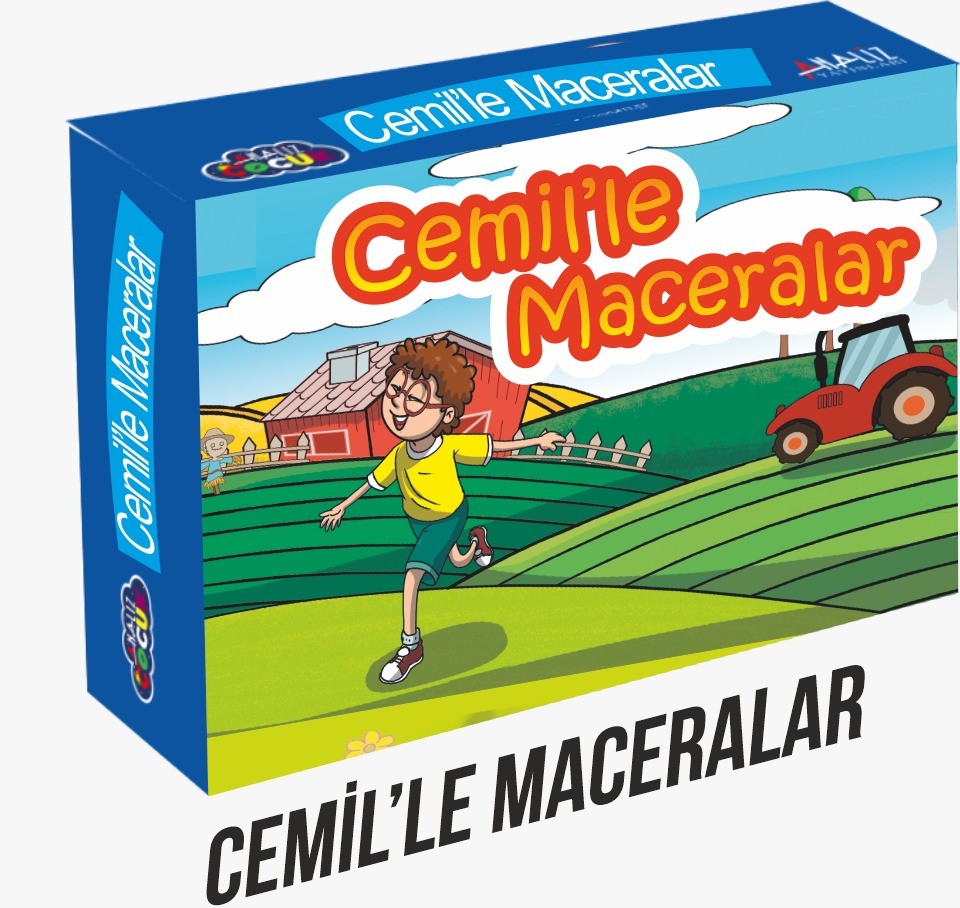 CEMİL'LE MACERALAR SERİSİ HİKAYE SETİ 10'LU + DEĞERLENDİRME TESTİ