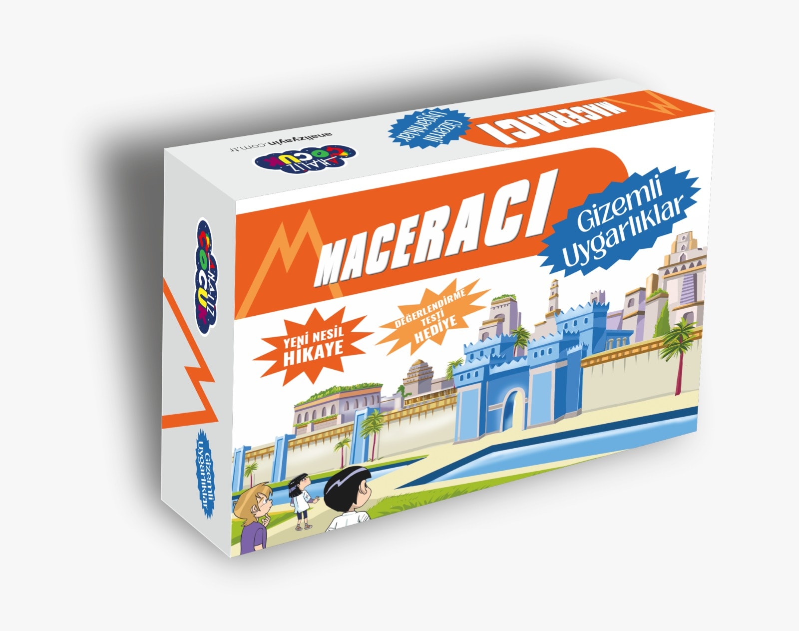 MACERACI - 2 (GİZEMLİ UYGARLIKLAR) 10'LU HİKAYE SETİ+DEĞERLENDİRME TESTİ (4.SINIF)