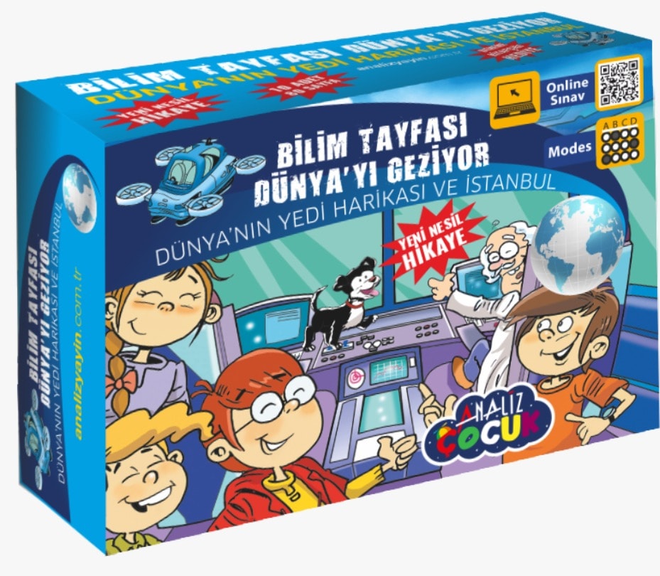 BİLİM TAYFASI - 2 DÜNYA'YI GEZİYOR 10'LU HİKAYE SETİ (4.SINIF)