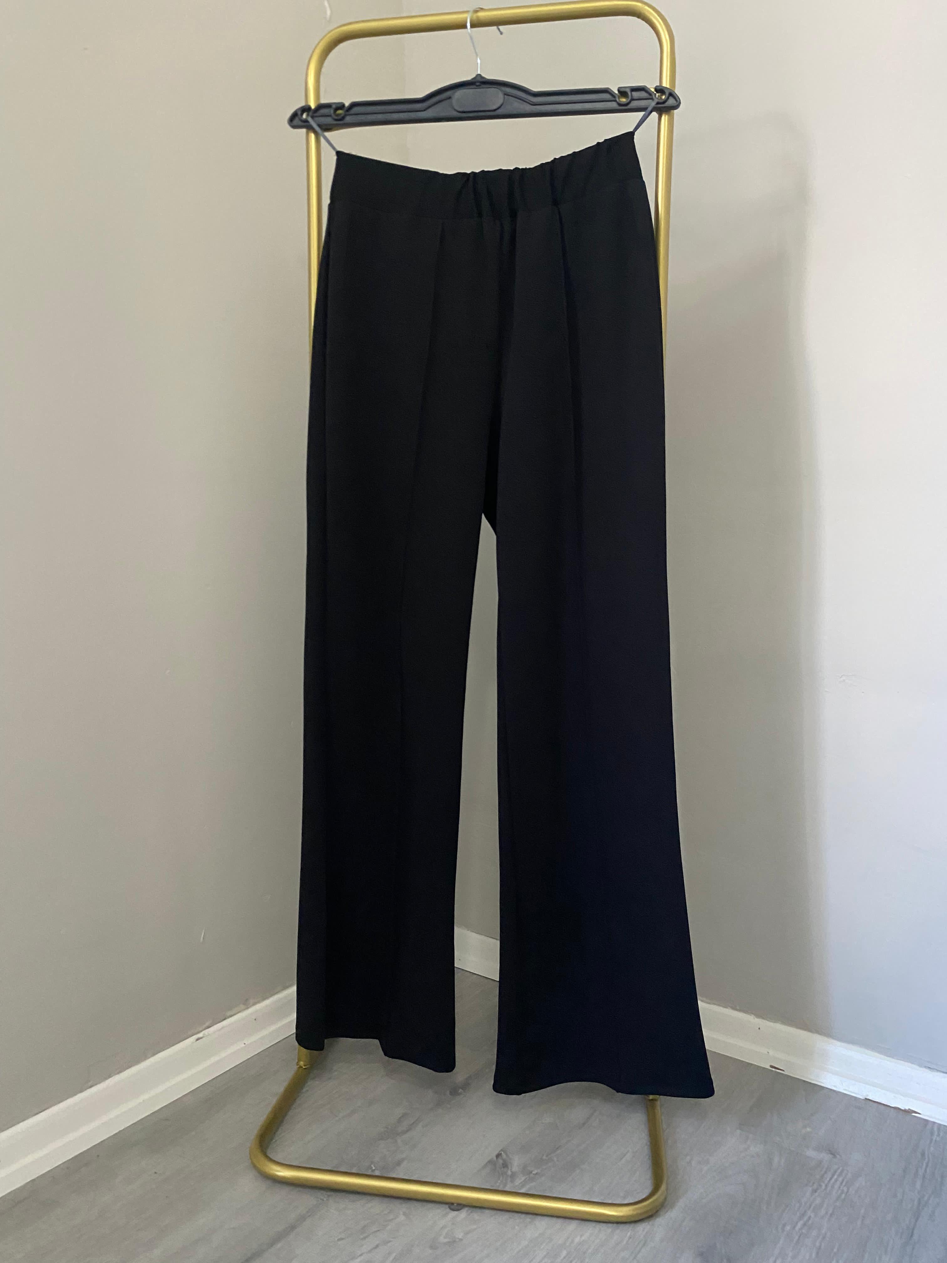 Çimalı Bol Paça Pantolon