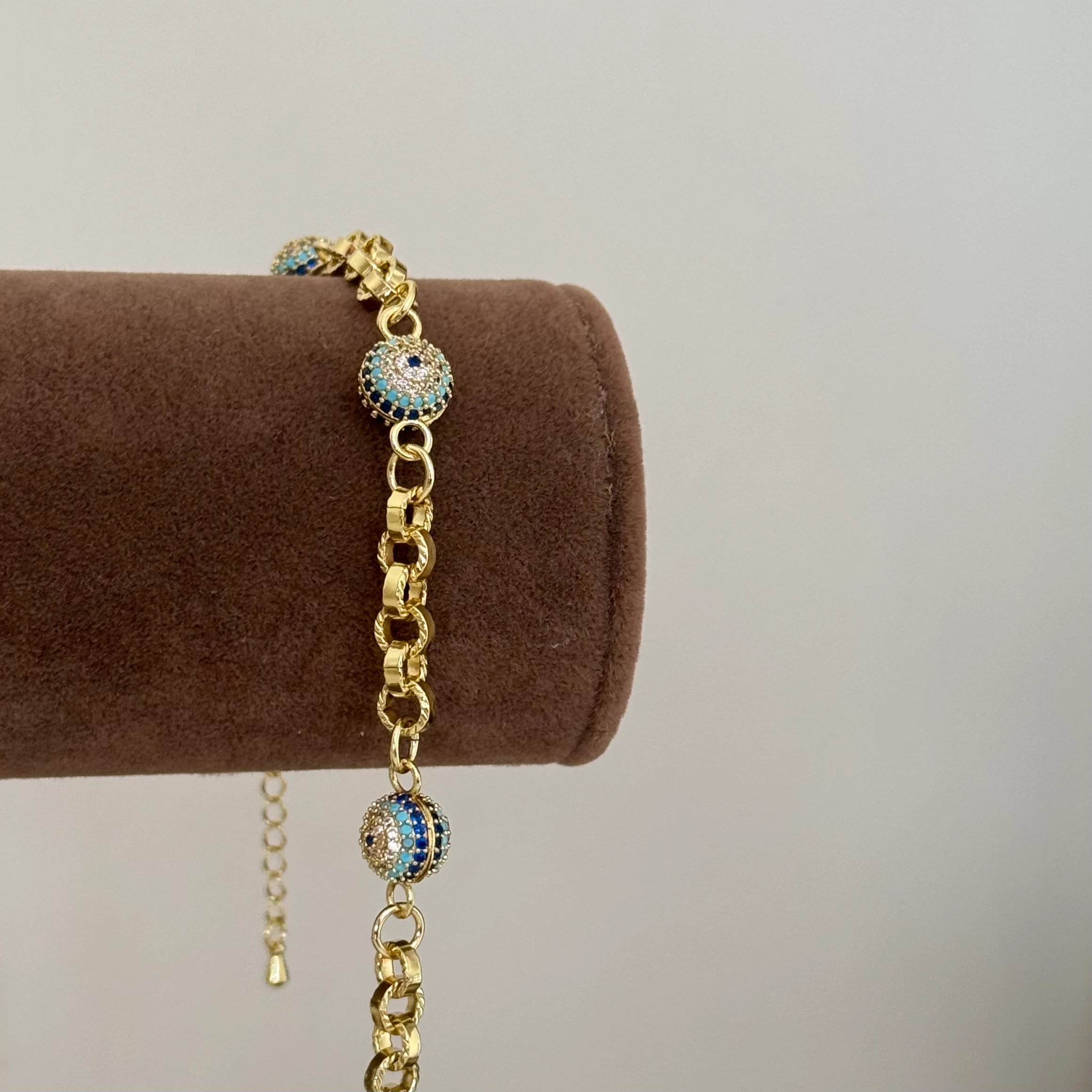 Özel seri topçuk nazar bileklik