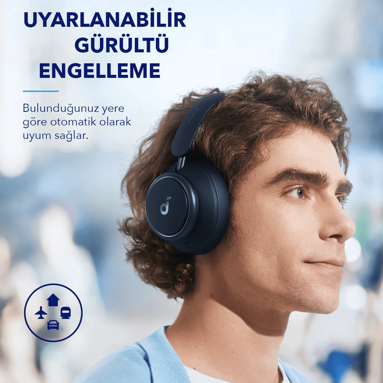 Anker Soundcore Space One Kulaklık-Siyah-A3035